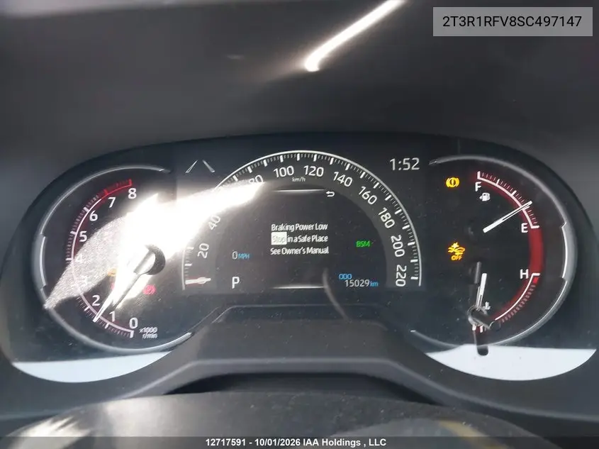 2025 TOYOTA RAV 4 VIN 2T3R1RFV8SC497147 — фото 7