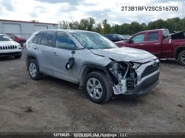 TOYOTA RAV 4 2025, VIN 2T3B1RFV2SC516700
