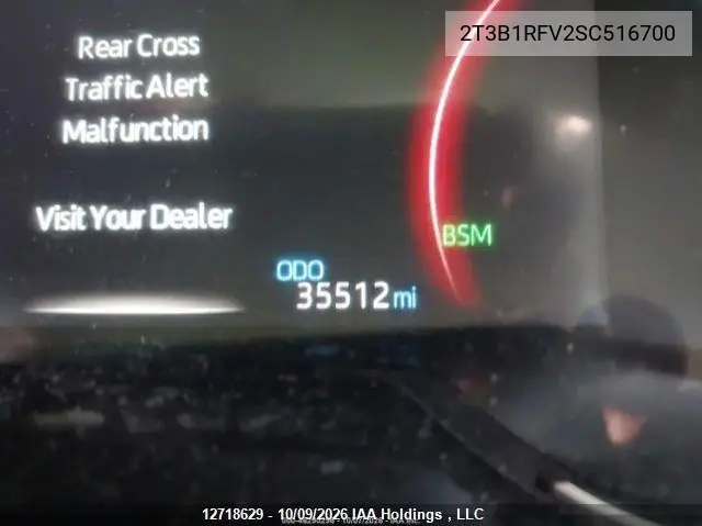 2025 TOYOTA RAV 4 VIN 2T3B1RFV2SC516700 — фото 16