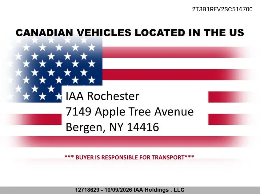 2025 TOYOTA RAV 4 VIN 2T3B1RFV2SC516700 — фото 2