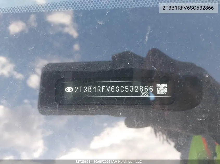 2025 TOYOTA RAV 4 VIN 2T3B1RFV6SC532866 — фото 18