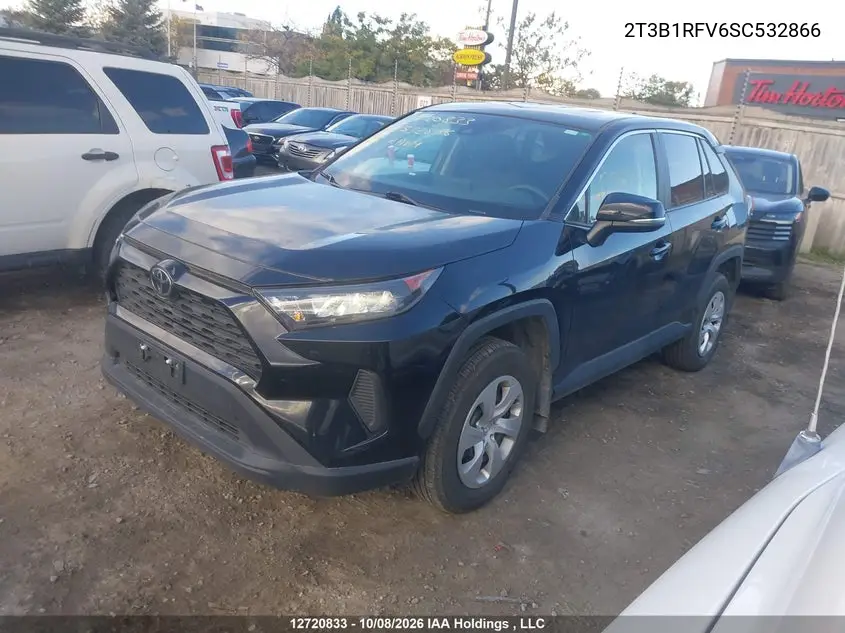 2025 TOYOTA RAV 4 VIN 2T3B1RFV6SC532866 — фото 2