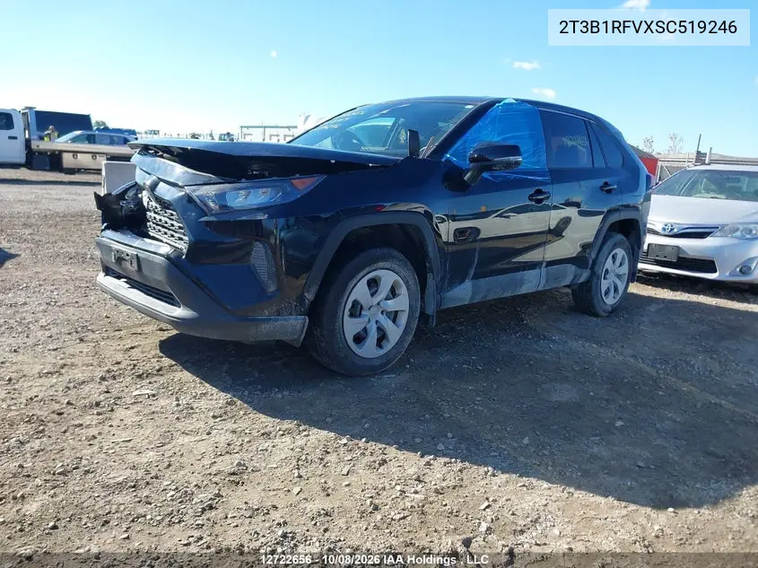 2025 TOYOTA RAV 4 VIN 2T3B1RFVXSC519246 — фото 2