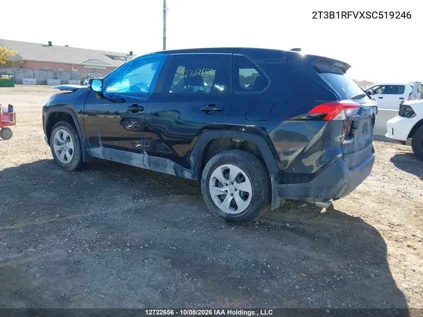 2025 TOYOTA RAV 4 VIN 2T3B1RFVXSC519246 — фото 3