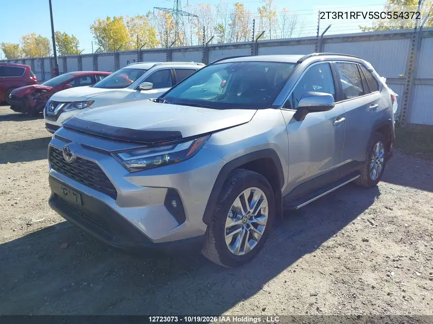 2025 TOYOTA RAV 4 VIN 2T3R1RFV5SC554372 — фото 2