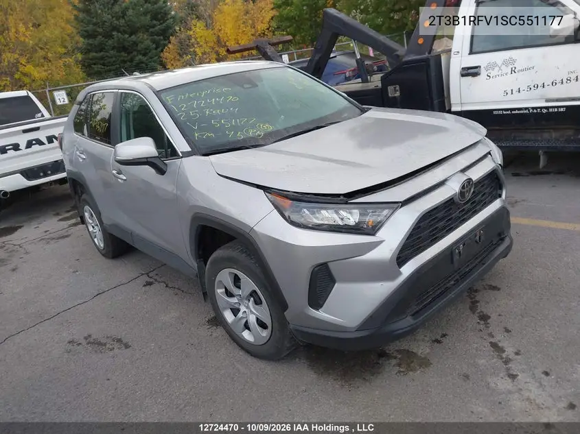 TOYOTA RAV 4 2025, VIN 2T3B1RFV1SC551177