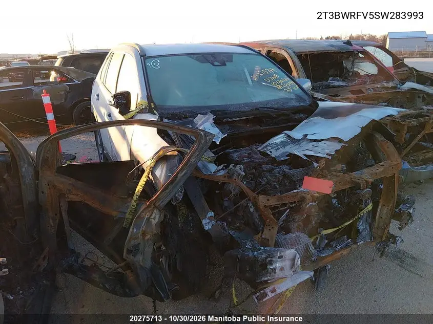 TOYOTA RAV 4 2025, VIN 2T3BWRFV5SW283993