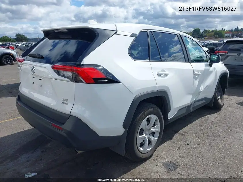 2025 TOYOTA RAV 4 VIN 2T3F1RFV5SW516027 — фото 4
