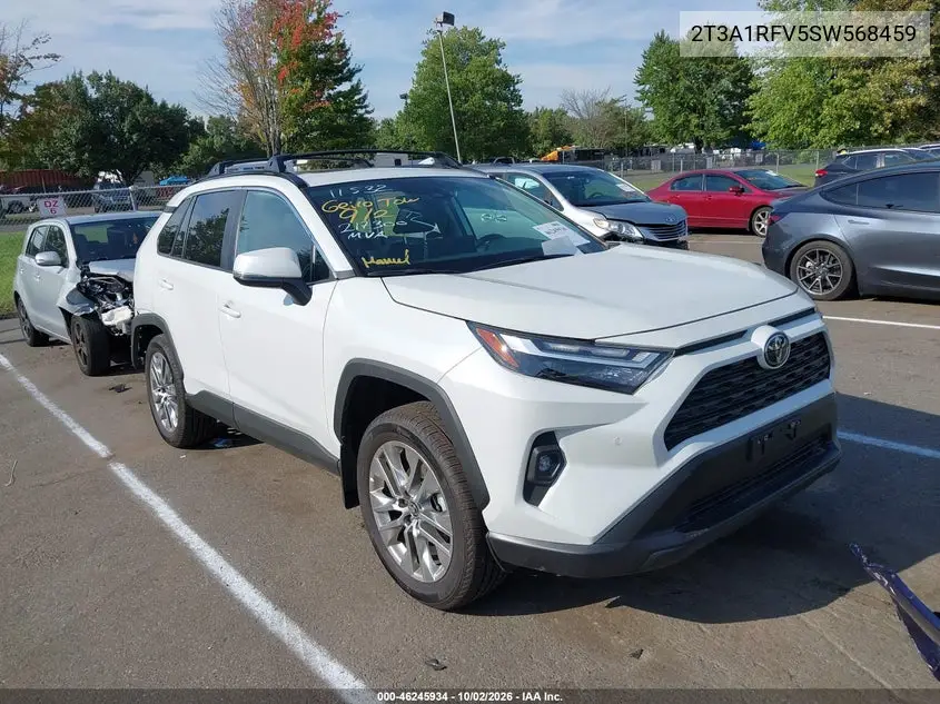 TOYOTA RAV 4 2025, VIN 2T3A1RFV5SW568459