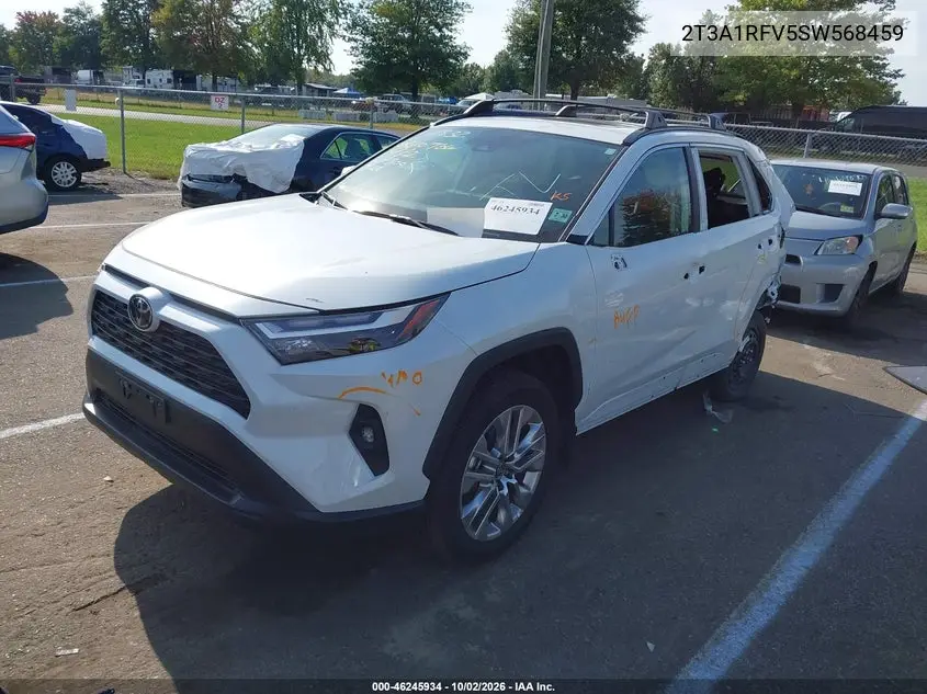 2025 TOYOTA RAV 4 VIN 2T3A1RFV5SW568459 — фото 2