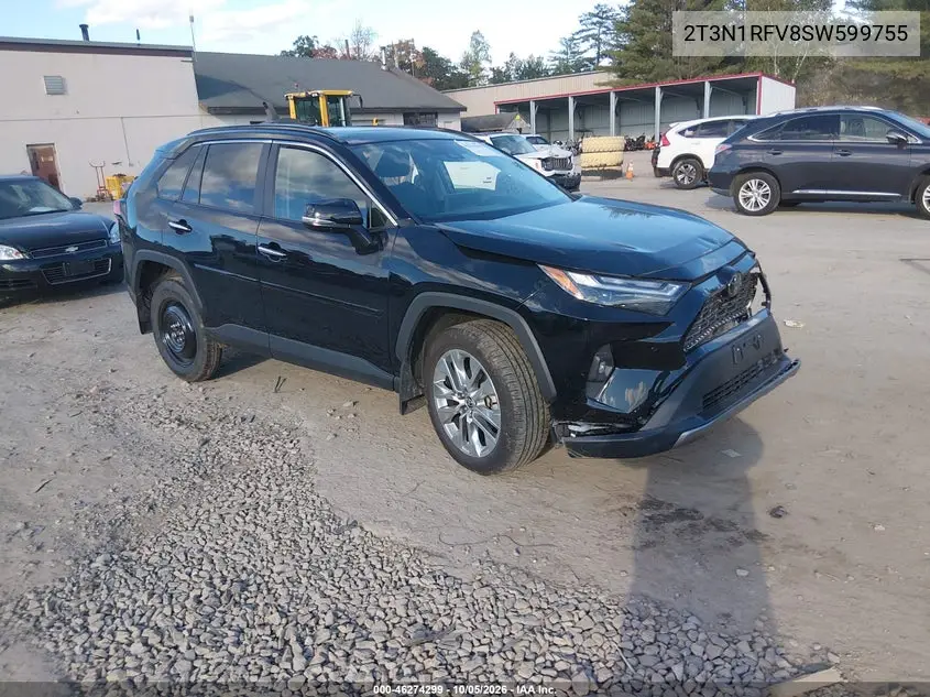 TOYOTA RAV 4 2025, VIN 2T3N1RFV8SW599755