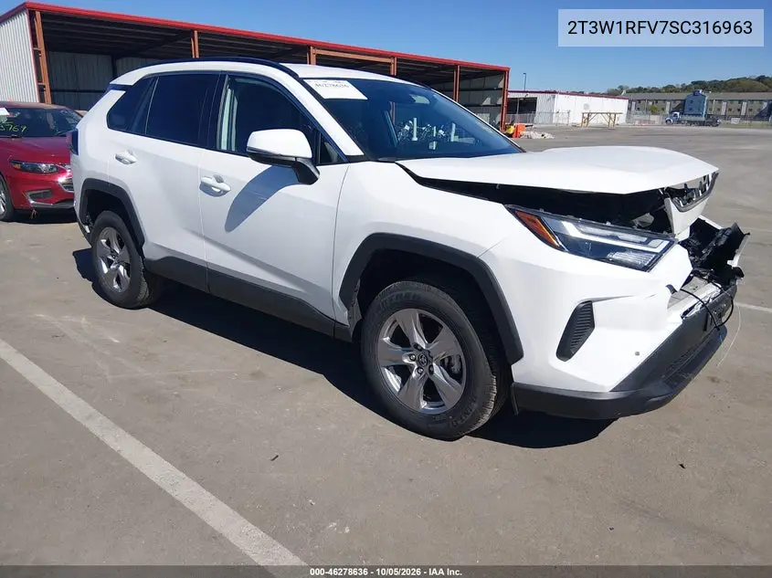 TOYOTA RAV 4 2025, VIN 2T3W1RFV7SC316963
