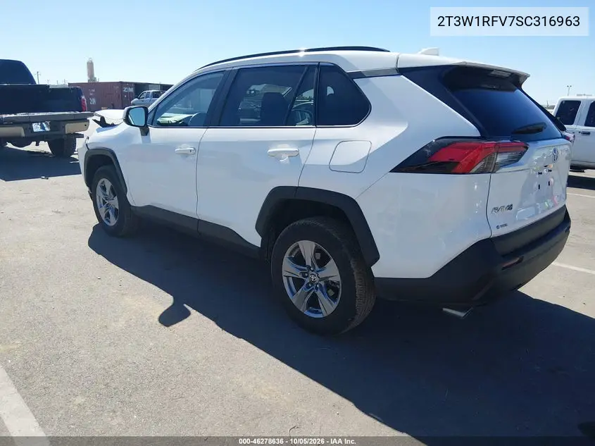 2025 TOYOTA RAV 4 VIN 2T3W1RFV7SC316963 — фото 3