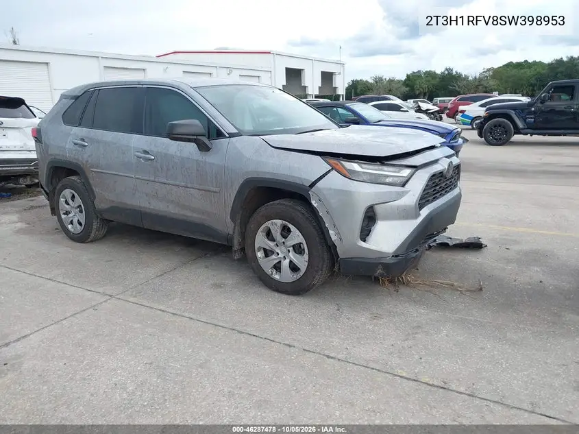 TOYOTA RAV 4 2025, VIN 2T3H1RFV8SW398953