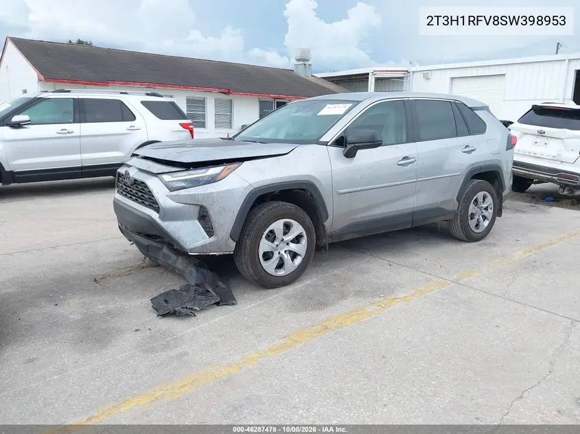 2025 TOYOTA RAV 4 VIN 2T3H1RFV8SW398953 — фото 2
