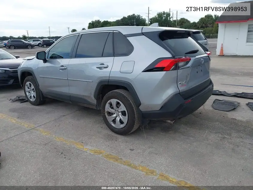 2025 TOYOTA RAV 4 VIN 2T3H1RFV8SW398953 — фото 3