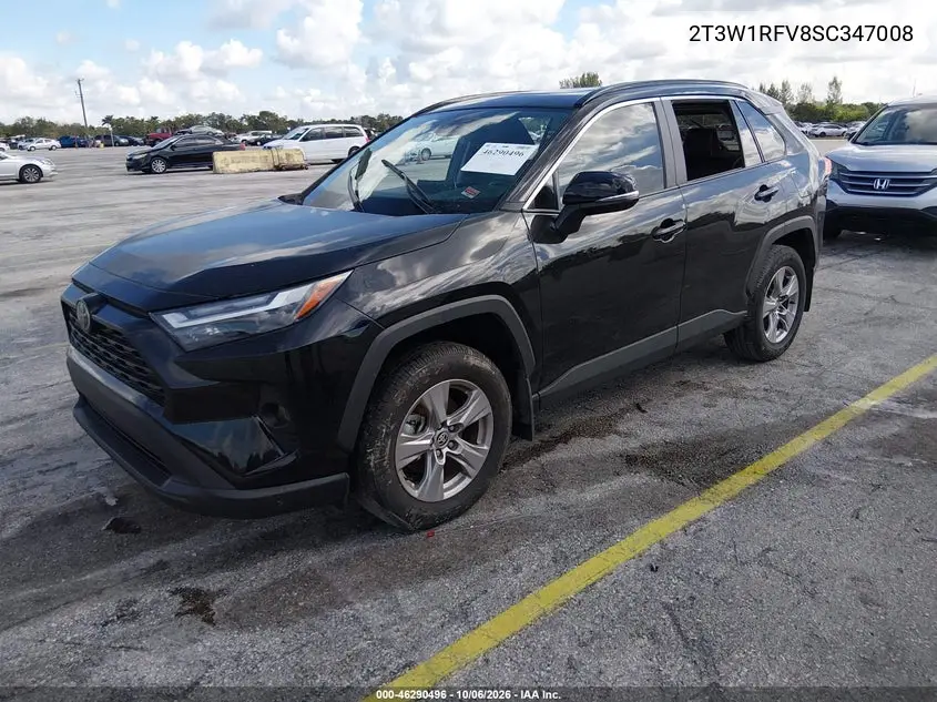 2025 TOYOTA RAV 4 VIN 2T3W1RFV8SC347008 — фото 2
