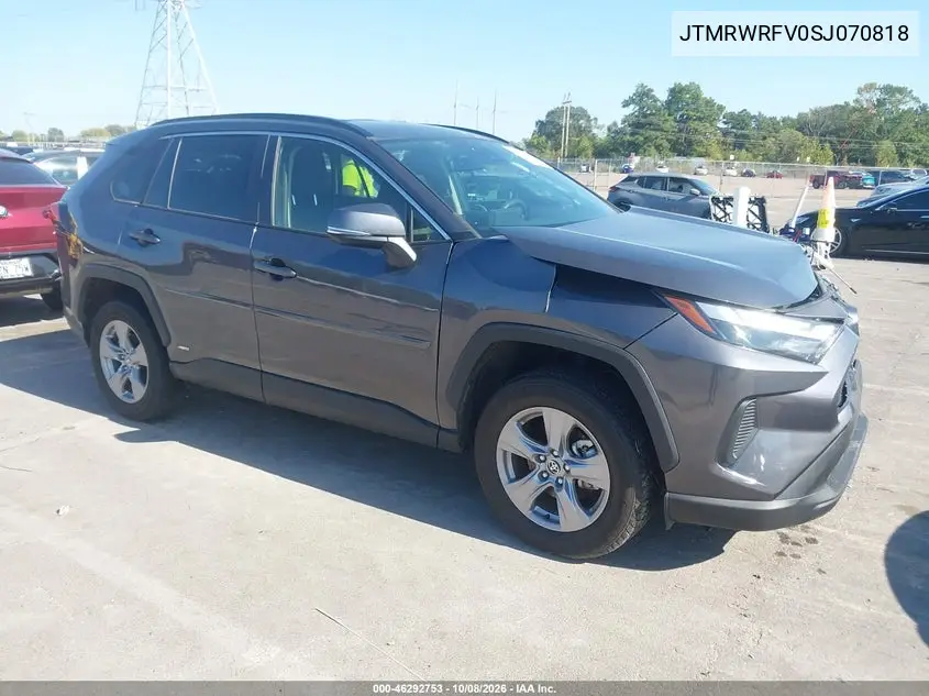 TOYOTA RAV 4 2025, VIN JTMRWRFV0SJ070818
