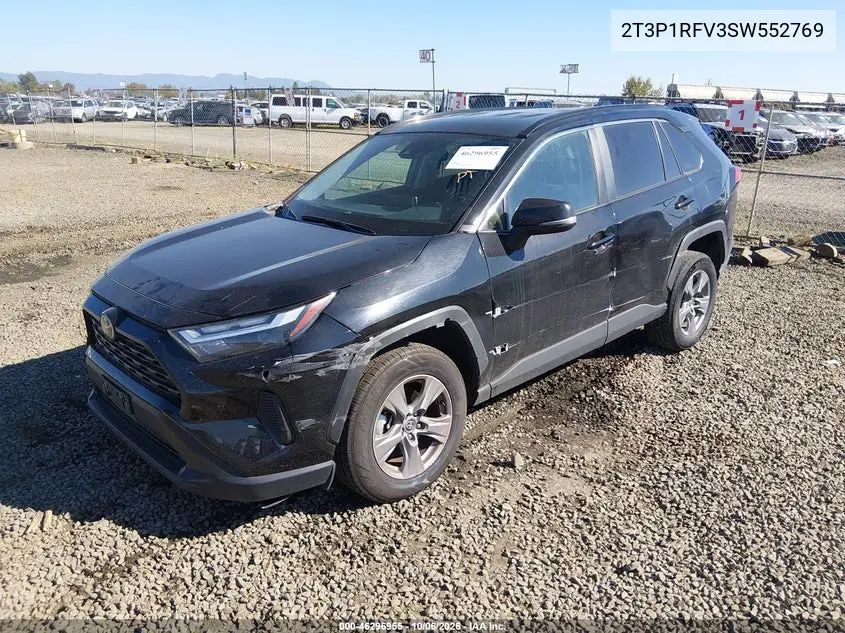 2025 TOYOTA RAV 4 VIN 2T3P1RFV3SW552769 — фото 2