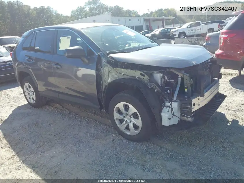 TOYOTA RAV 4 2025, VIN 2T3H1RFV7SC342407