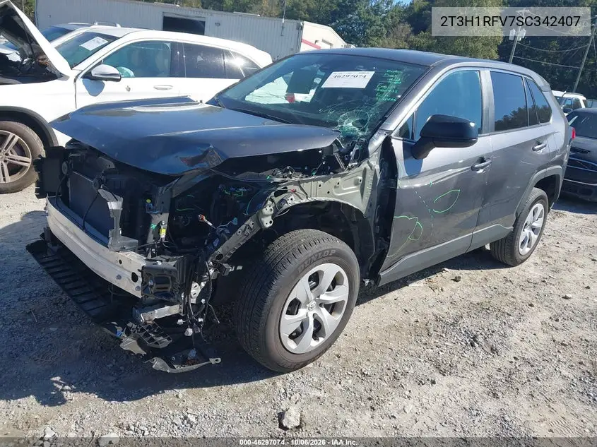 2025 TOYOTA RAV 4 VIN 2T3H1RFV7SC342407 — фото 2