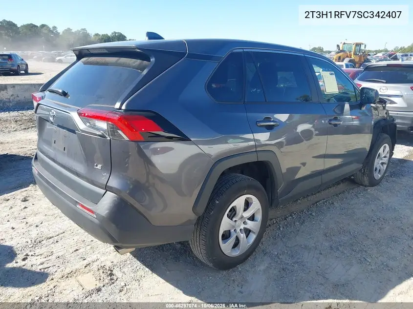 2025 TOYOTA RAV 4 VIN 2T3H1RFV7SC342407 — фото 4