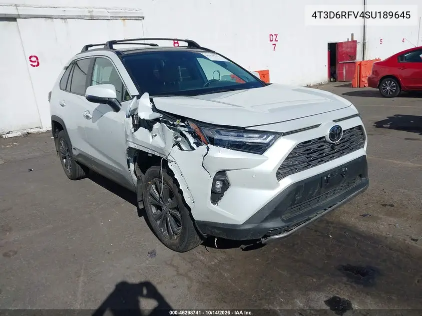 TOYOTA RAV 4 2025, VIN 4T3D6RFV4SU189645