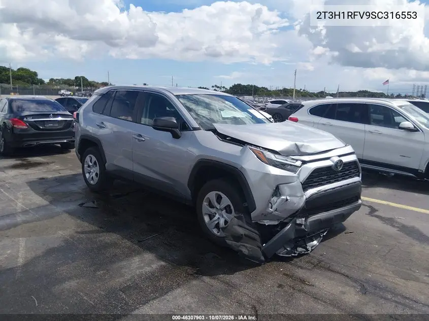TOYOTA RAV 4 2025, VIN 2T3H1RFV9SC316553