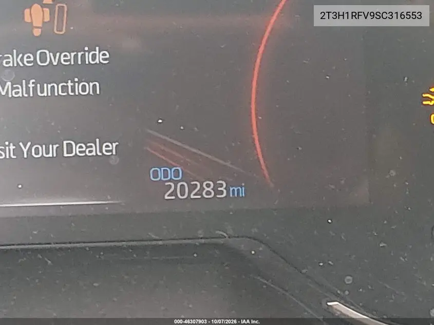 2025 TOYOTA RAV 4 VIN 2T3H1RFV9SC316553 — фото 15