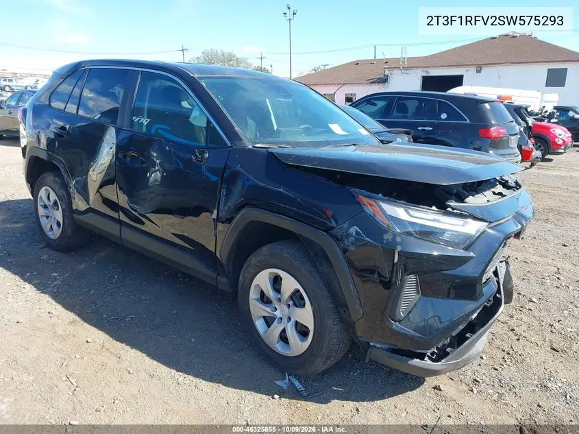 TOYOTA RAV 4 2025, VIN 2T3F1RFV2SW575293