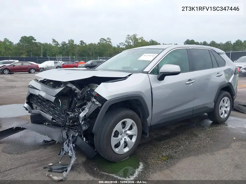 2025 TOYOTA RAV 4 VIN 2T3K1RFV1SC347446 — фото 2