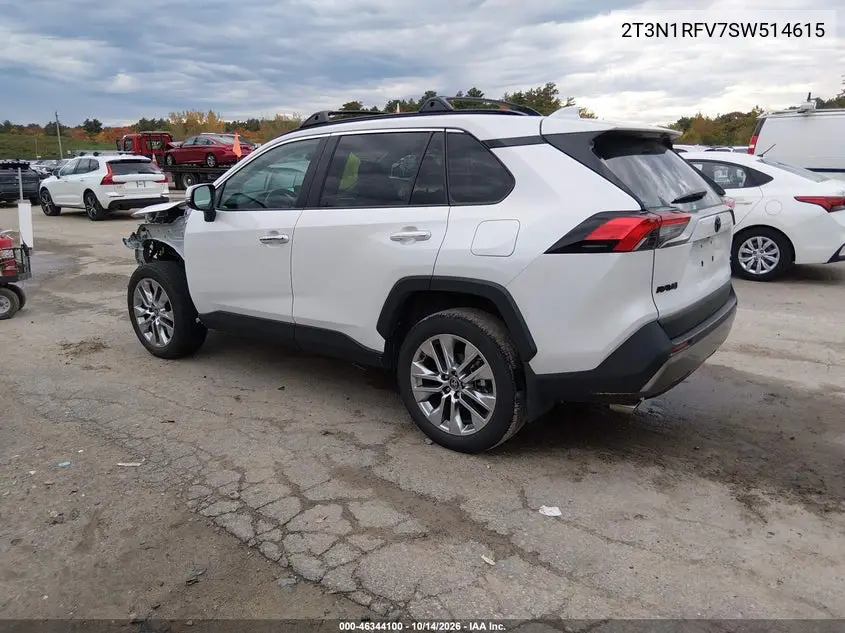 2025 TOYOTA RAV 4 VIN 2T3N1RFV7SW514615 — фото 3