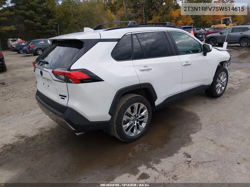 2025 TOYOTA RAV 4 VIN 2T3N1RFV7SW514615 — фото 4