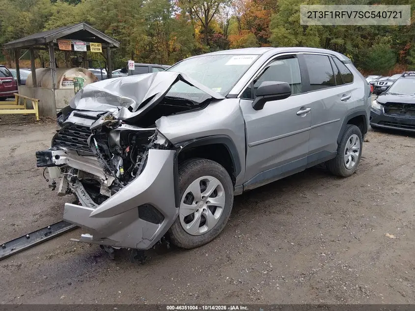 2025 TOYOTA RAV 4 VIN 2T3F1RFV7SC540721 — фото 2