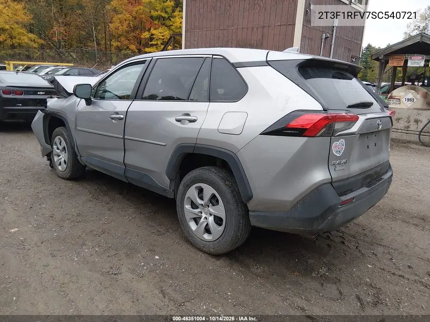 2025 TOYOTA RAV 4 VIN 2T3F1RFV7SC540721 — фото 3