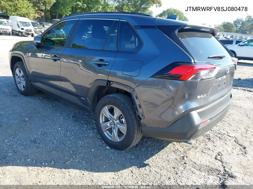 2025 TOYOTA RAV 4 VIN JTMRWRFV8SJ080478 — фото 3