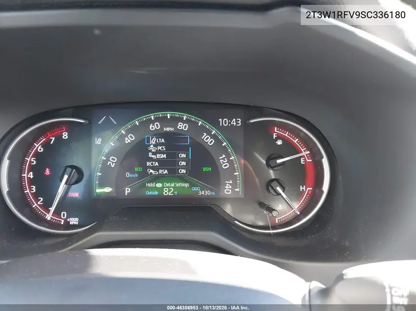 2025 TOYOTA RAV 4 VIN 2T3W1RFV9SC336180 — фото 7
