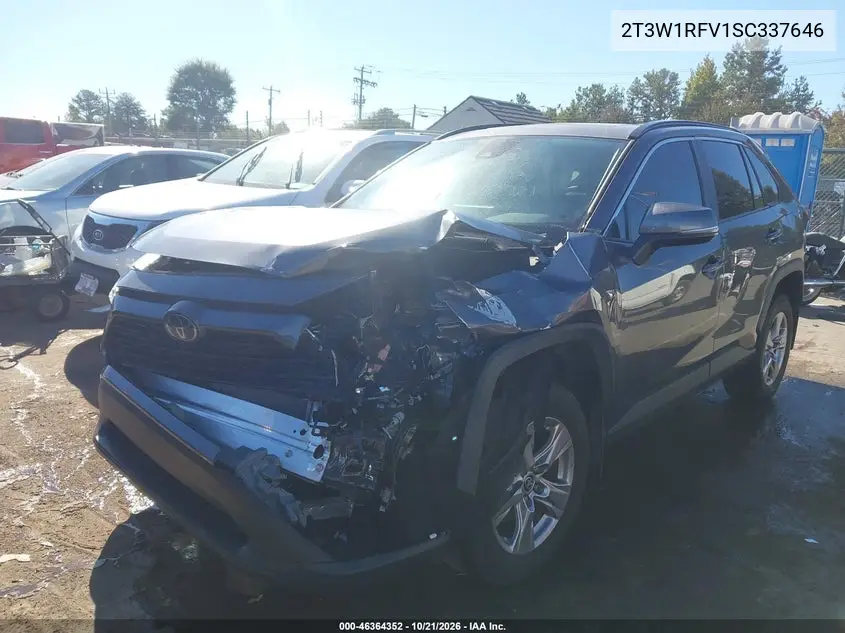 2025 TOYOTA RAV 4 VIN 2T3W1RFV1SC337646 — фото 2