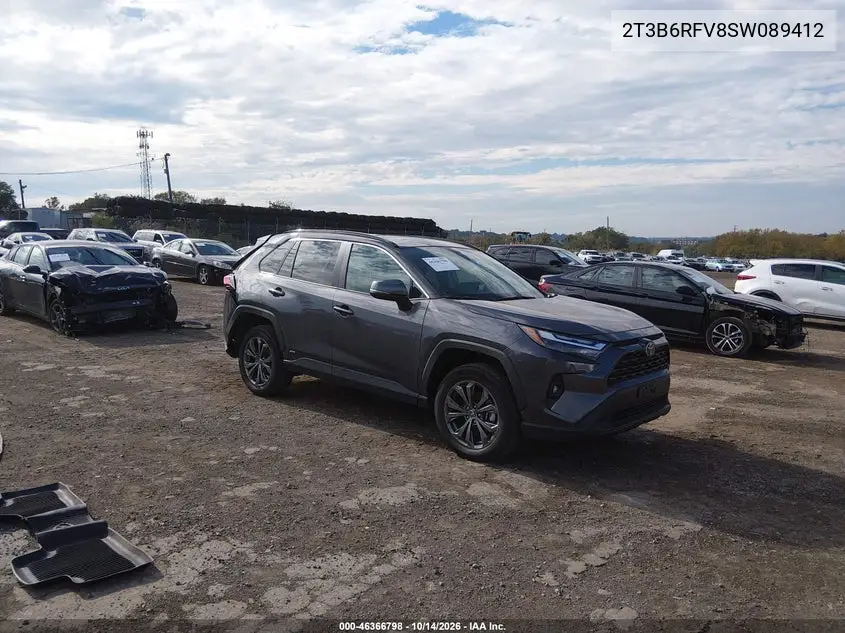 TOYOTA RAV 4 2025, VIN 2T3B6RFV8SW089412
