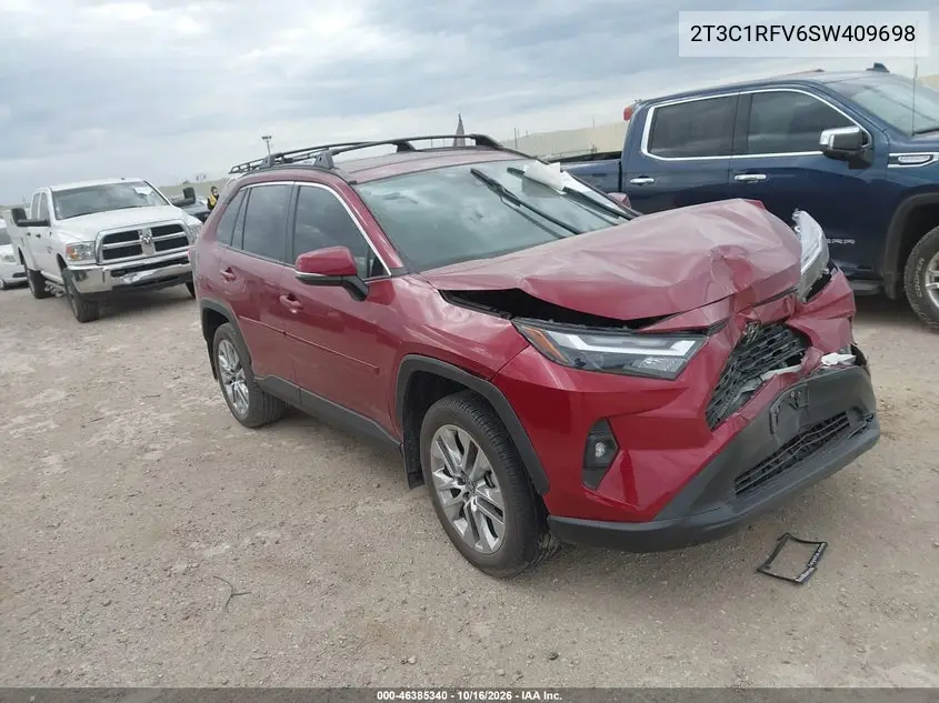 TOYOTA RAV 4 2025, VIN 2T3C1RFV6SW409698