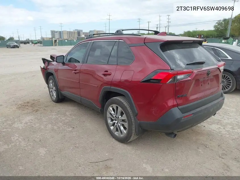 2025 TOYOTA RAV 4 VIN 2T3C1RFV6SW409698 — фото 3