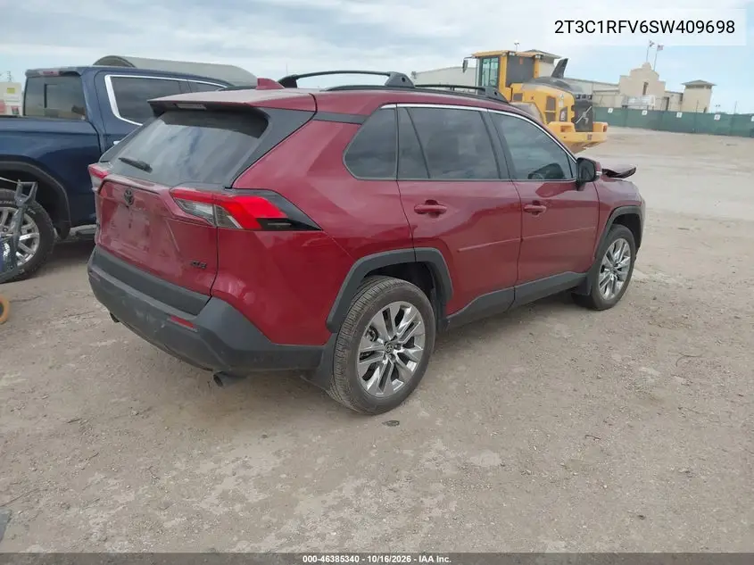 2025 TOYOTA RAV 4 VIN 2T3C1RFV6SW409698 — фото 4