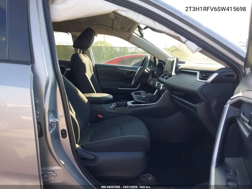 2025 TOYOTA RAV 4 VIN 2T3H1RFV6SW415698 — фото 5