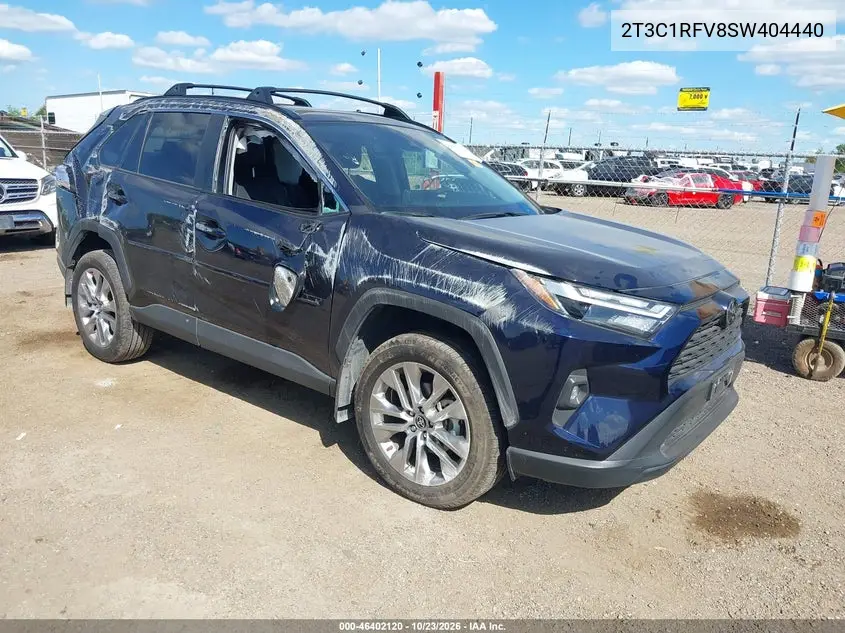 TOYOTA RAV 4 2025, VIN 2T3C1RFV8SW404440