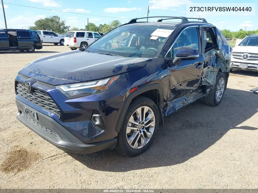 2025 TOYOTA RAV 4 VIN 2T3C1RFV8SW404440 — фото 2