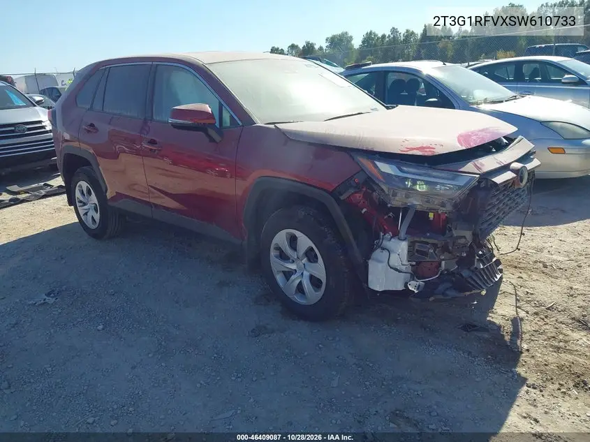 TOYOTA RAV 4 2025, VIN 2T3G1RFVXSW610733