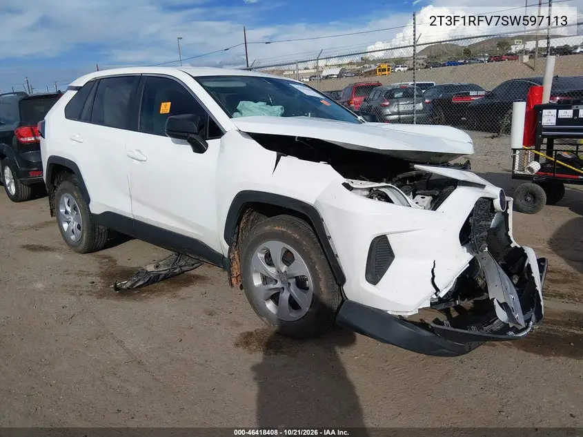 TOYOTA RAV 4 2025, VIN 2T3F1RFV7SW597113