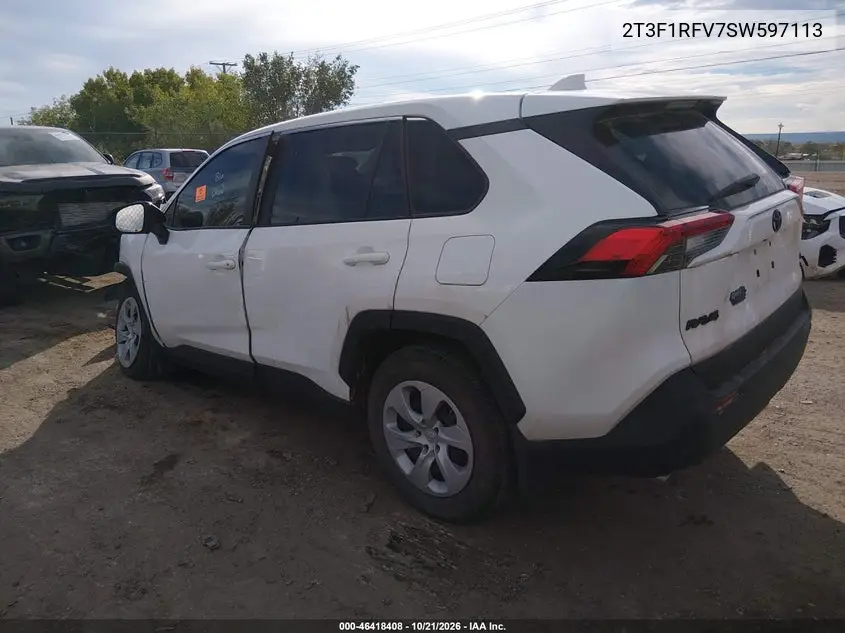 2025 TOYOTA RAV 4 VIN 2T3F1RFV7SW597113 — фото 3