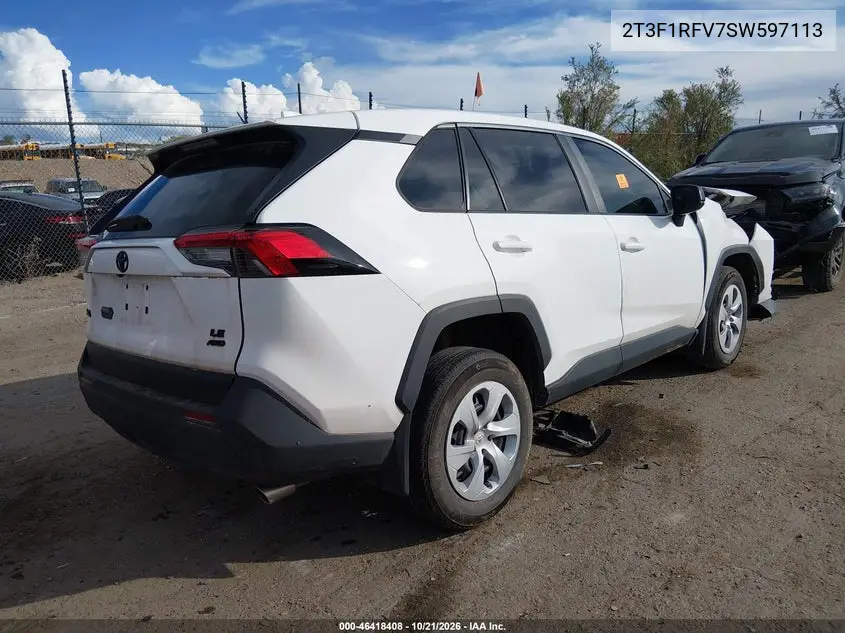 2025 TOYOTA RAV 4 VIN 2T3F1RFV7SW597113 — фото 4