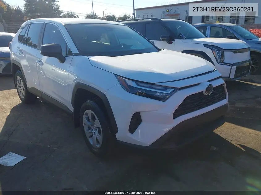 TOYOTA RAV 4 2025, VIN 2T3H1RFV2SC360281